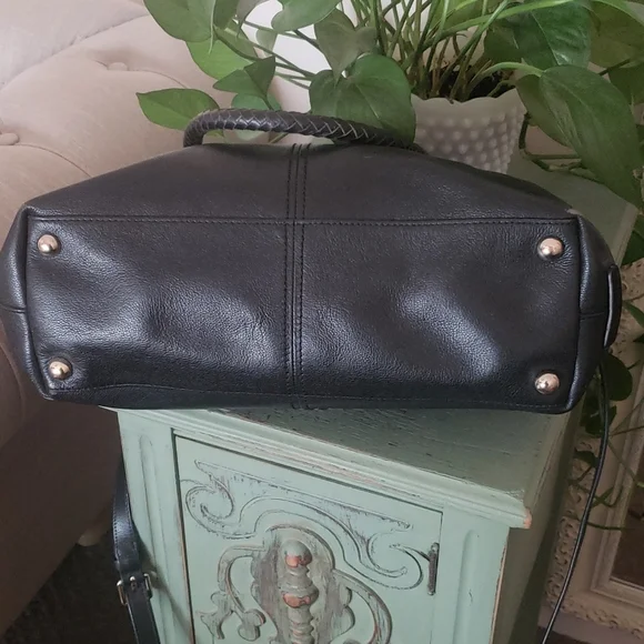 Cole Haan Black Leather Bag - Picture 7 of 8